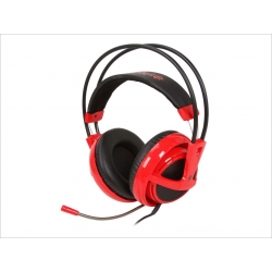 Słuchawki przewodowe Siberia V2 czerwone Steelseries